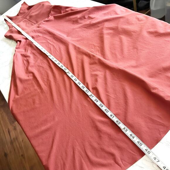 ATHLETA Winona Knit Midi Support Dress Sleeveless Russet Brown Women's Size XS - Picture 11 of 15